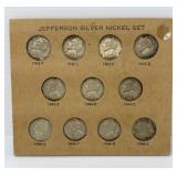 Complete Silver War Nickel Set
