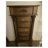Standing Jewelry Chest