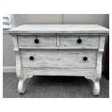Painted Wood Accent Chest