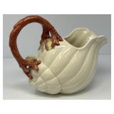1989 Fitz and Floyd Oceans Conch Shell Pitcher