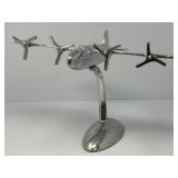 Metal Airplane Decor