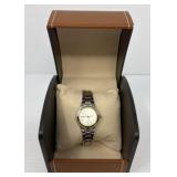 Running Ladies Anne Klein Two Tone Watch