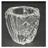Galway Crystal Trinket Dish/Candle Holder