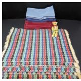 Placemats, Linen Napkins , Bear Ornament
