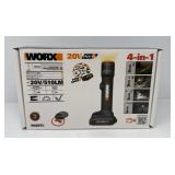 New Worx 20v Powershare 4 in 1 LED Light