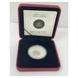 2004 1oz. Silver Maple Leaf D-Day Canadian Coin
