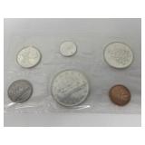 1965 Canadian Uncirculated Coin Set A
