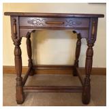 Wood Side Table
