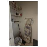 Assortment of Household Items in Closet