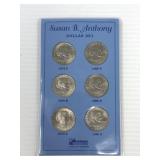 Susan B Anthony Dollar Set