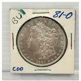 BU 1881-O Morgan Dollar