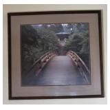 Framed Japanese Garden Print