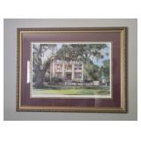 Framed Signed Numbered Southern Print by Bill