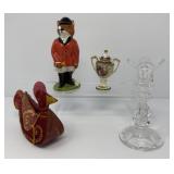 Fox, Crystal Candleholder, Chicken, Urn