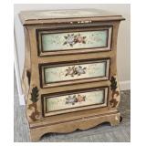 Curvy Three Drawer Chest