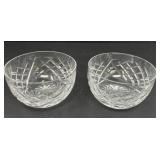 Two Waterford Crystal Bowls