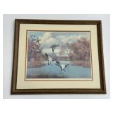 Signed and Numbered Duck Print with COA