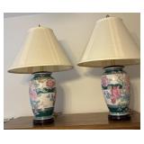 Two Ginger Jar Style Lamps