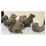 Squirrel Figurines