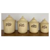 Pfaltzgraff Village Canister Set A