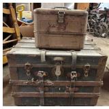 Trunk and Vintage Cooler
