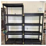 Heavy Duty Plastic Storage Shelves