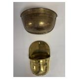 Brass Wall Planters