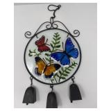 Painted Glass Wind Chime