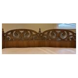 Oak King Headboard