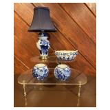 Blue and White Decor