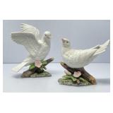 ï¿½Serene Doves"  Porcelain Figures