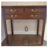 Side Table With Three Drawers