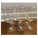 Lenox Moonspun Platinum Trim Water Glasses