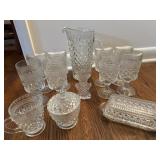 Diamond Cut Glassware