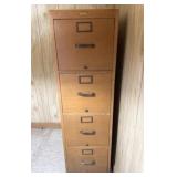 Wooden File Cabinet