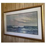 Framed Ocean Scene