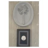 Palmetto Wall Plaque and Framed Sand Dollar