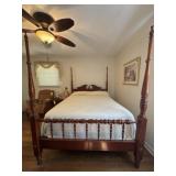 Wood Four Poster Bed