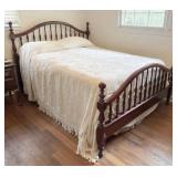 Queen Size Wooden Bed
