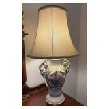 Floral Painted Lamp