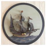 3-D Sailing Ship Wall Art