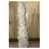Concrete Seashell Pillar