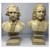 Mozart and Bach Bust