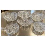 Imperial Glass Whirling Star Cut Glass