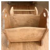 Wooden Magazine Rack with Other