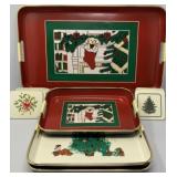 Holiday Trays and Coasters