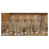 Shell Motif Glassware