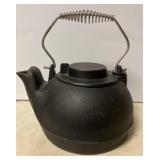 Black Cast Iron Tea Kettle