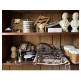Brass Musical Notes and Other Decor