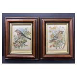Miniature Fabric Art Birds